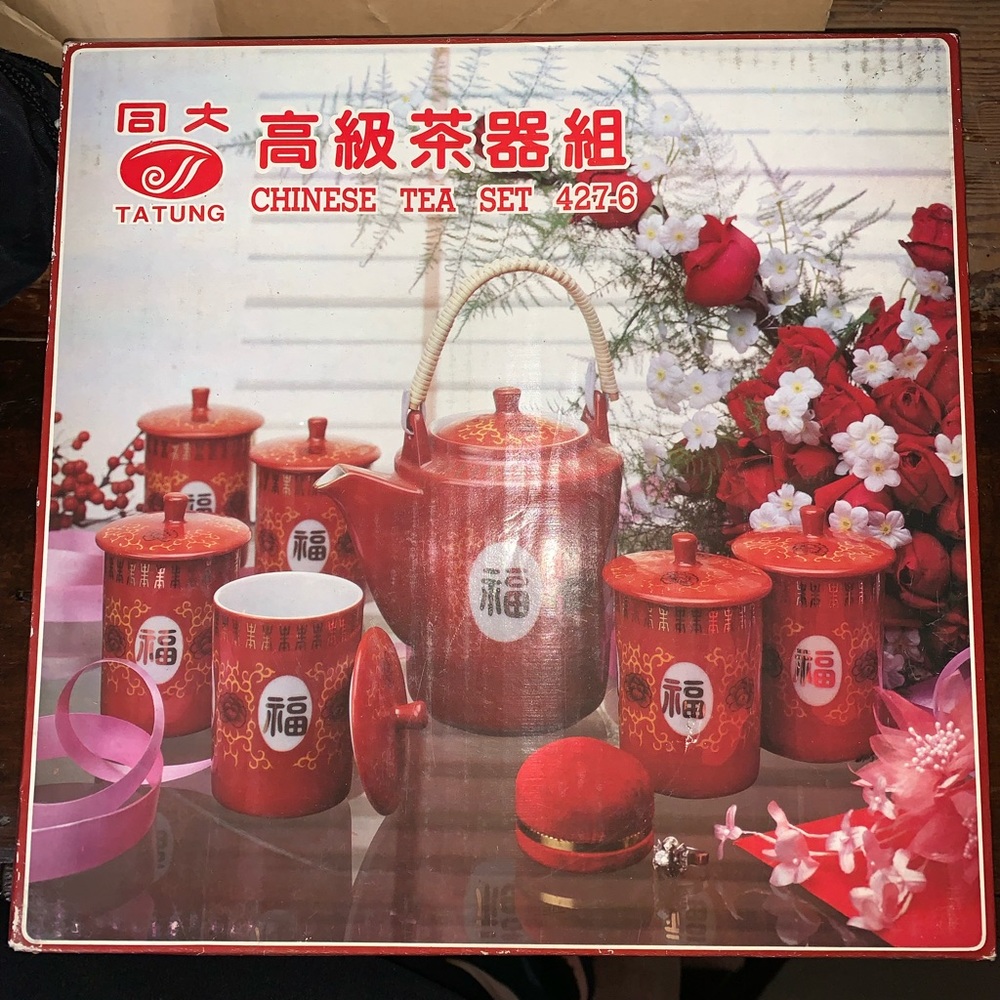 Tatung Chinese Tea Set 427-6
